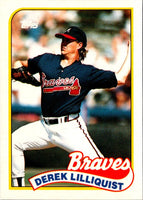1989 Topps Traded Derek Lilliquist #73T
