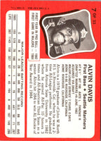 1986 Topps Kay-Bee Young Superstars of Baseball Alvin Davis #7
