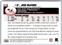 2004 Topps Chrome Josh McCown #69