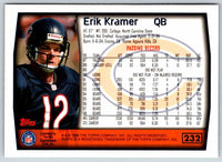 1999 Topps Erik Kramer #232