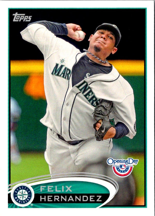 2012 Topps Opening Day Felix Hernandez #199