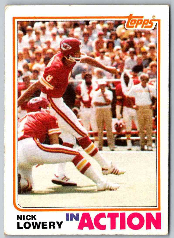 1990 Topps Nick Lowery #121