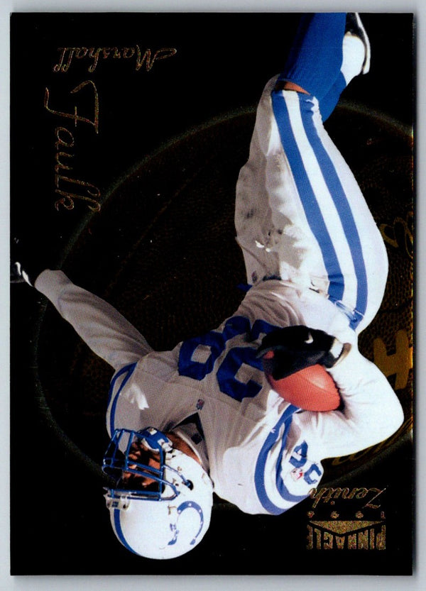 1996 Zenith Marshall Faulk #Z-30