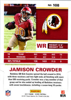 2017 Score Jamison Crowder #108