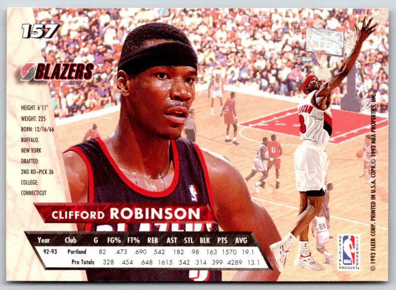 1993 Ultra Clifford Robinson