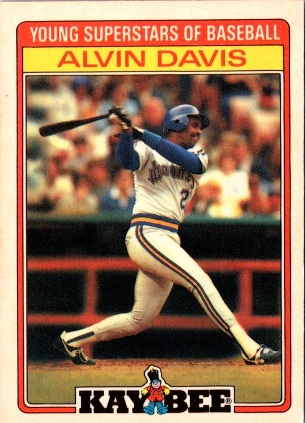 1986 Topps Kay-Bee Young Superstars of Baseball Alvin Davis #7