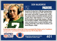 1990 Proset Don Majkowski #401