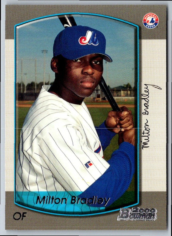 2000 Bowman Milton Bradley #210