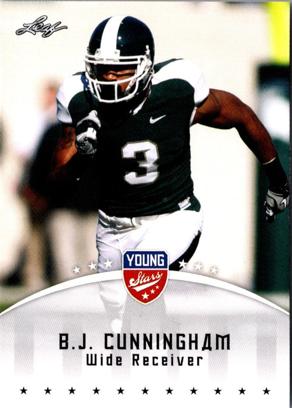 2012 Leaf Young Stars B.J. Cunningham #8