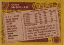 1986 Topps Randy McMillan
