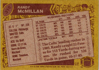 1986 Topps Randy McMillan #316 NM+