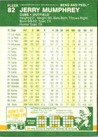 1987 Fleer Star Stickers Jerry Mumphrey #82