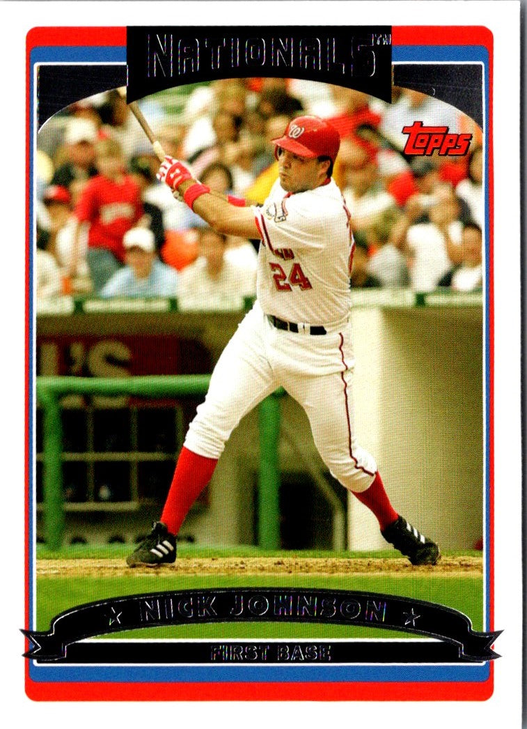 2006 Topps Nick Johnson