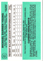 1984 Donruss Mike Young #621 Rookie