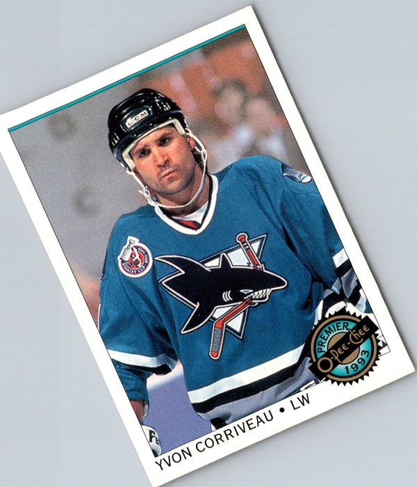 1992 O-Pee-Chee Premier Yvon Corriveau #74