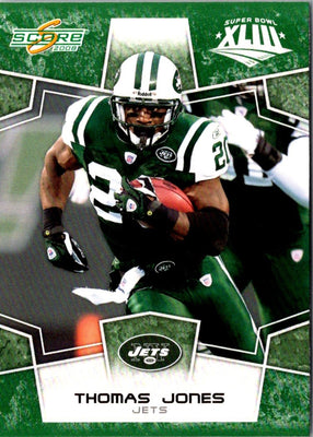 2008 Score Super Bowl XLIII Thomas Jones #223