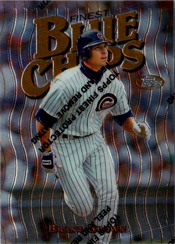 1997 Flair Showcase Masterpiece Brady Anderson #B9