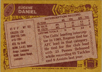 1986 Topps Eugene Daniel #323 NM+