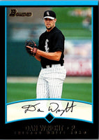 2001 Bowman Draft Picks & Prospects Dan Wright #BDP55