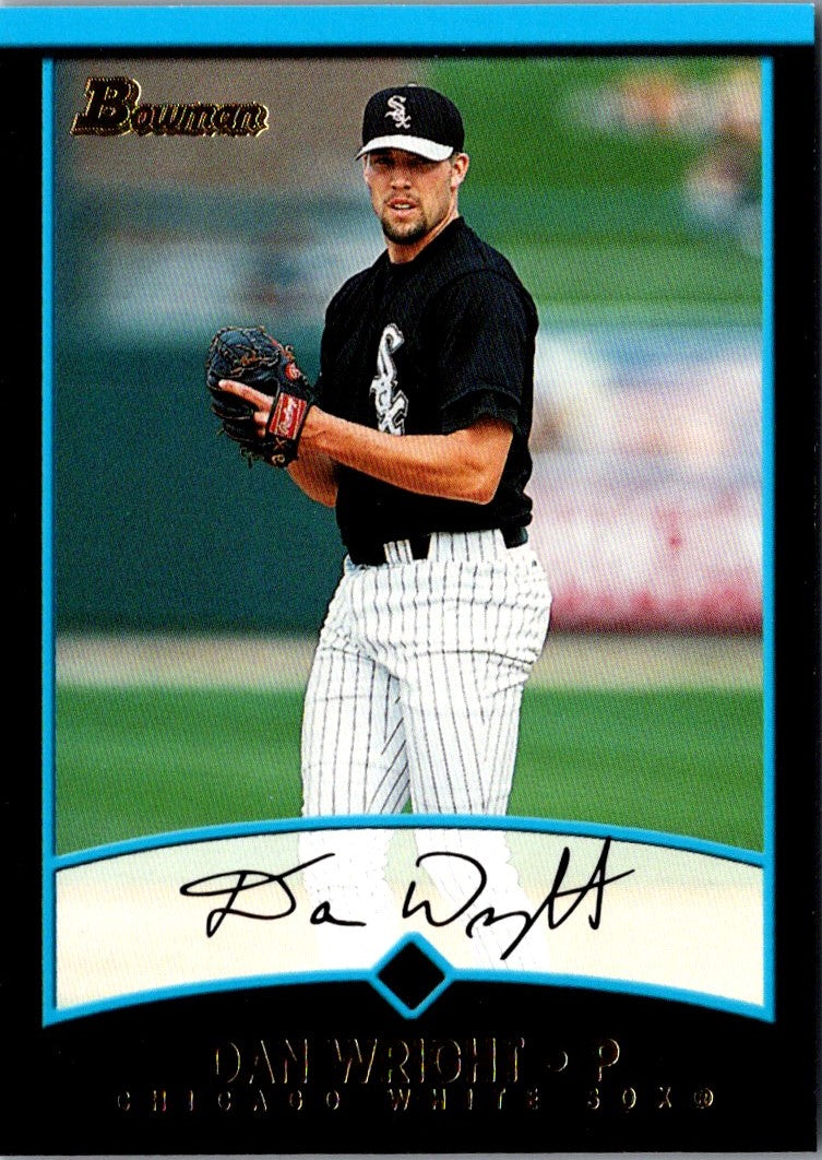 2001 Bowman Draft Picks & Prospects Dan Wright