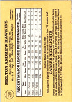 1985 Donruss Andy Hawkins #528