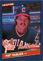 1986 Leaf Pat Tabler #52