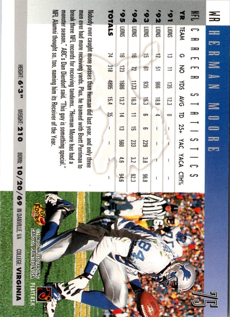 1996 Donruss Herman Moore