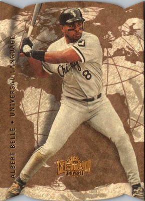1998 Metal Universe All-Galactic Team Albert Belle #4