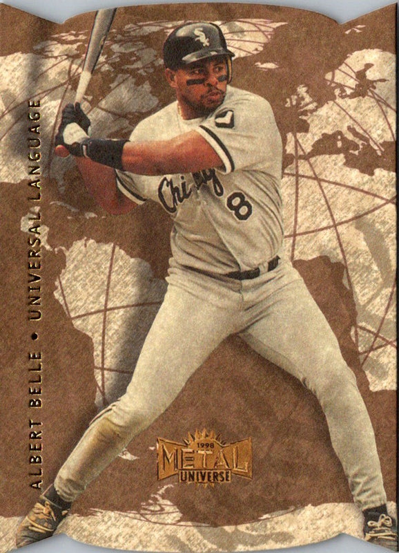 1998 Metal Universe All-Galactic Team Albert Belle #4