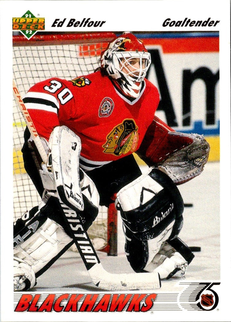 1991 Upper Deck French Ed Belfour