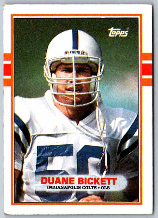 1989 Topps Duane Bickett #208