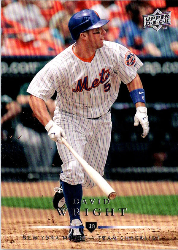 2008 Upper Deck David Wright #366