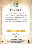 2018 Topps Gypsy Queen Ryan Braun