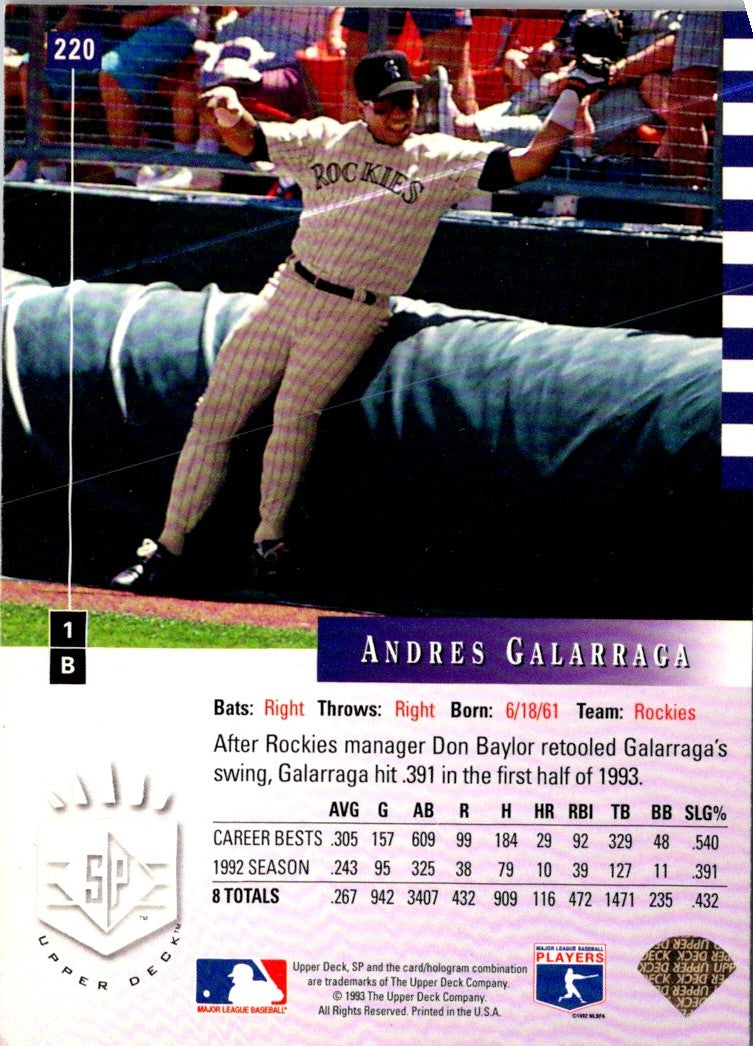 1993 SP Andres Galarraga