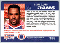1992 Proset Henry Ellard #388