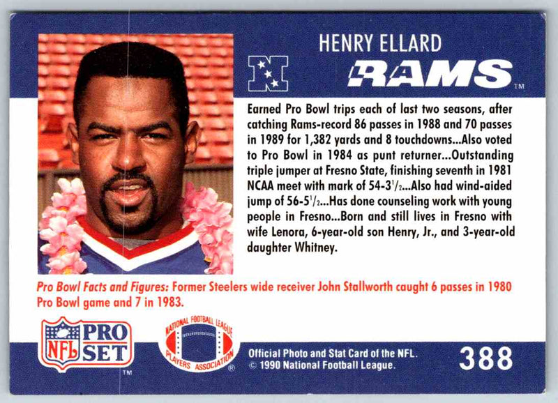 1992 Proset Henry Ellard