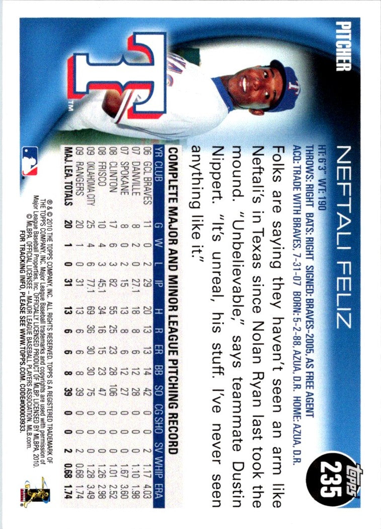 2010 Topps Neftali Feliz