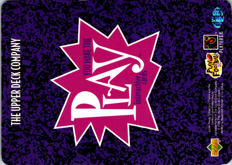 1996 Collector's Choice Update You Make The Play Norm Johnson