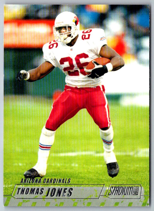 2002 Stadium Club Thomas Jones #89