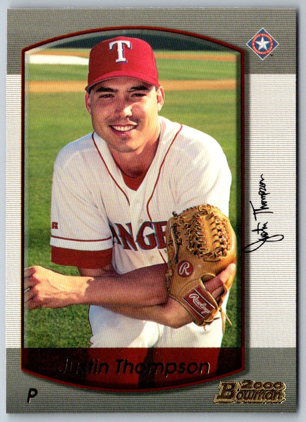 2000 Bowman Justin Thompson #54