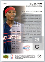 2001 Upper Deck Pros & Prospects Quentin Richardson #36