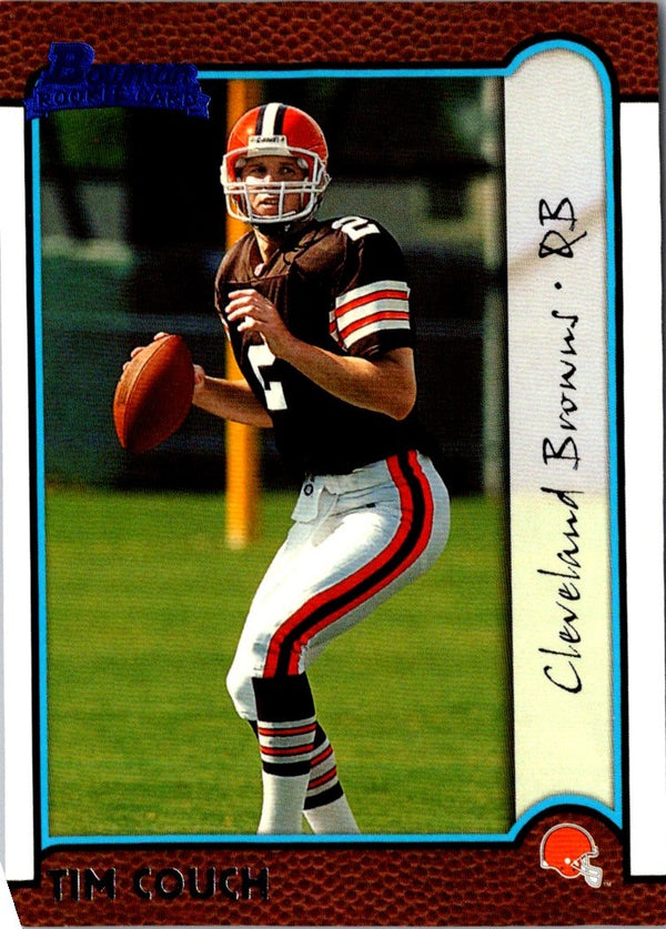 1999 Bowman Tim Couch #158 Rookie