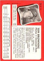1986 Topps Kay-Bee Young Superstars of Baseball Tom Browning #3