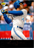 1993 Upper Deck Reggie Jackson's Clutch Performers Roberto Alomar #R1