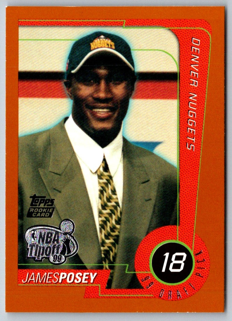 1999 Topps Tipoff James Posey