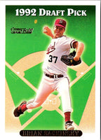 1993 Topps Brian Sackinsky #647 Rookie
