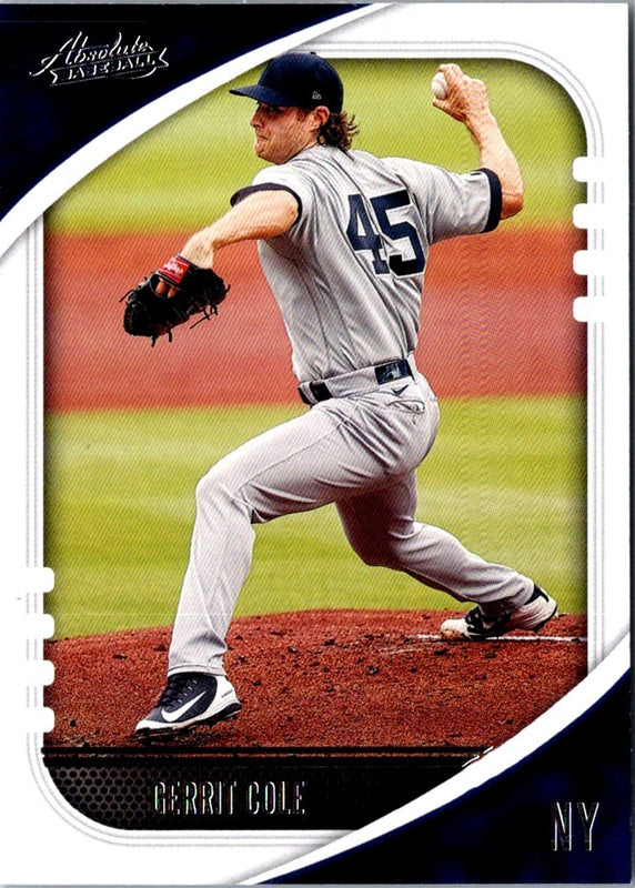 2021 Panini Absolute Gerrit Cole #28
