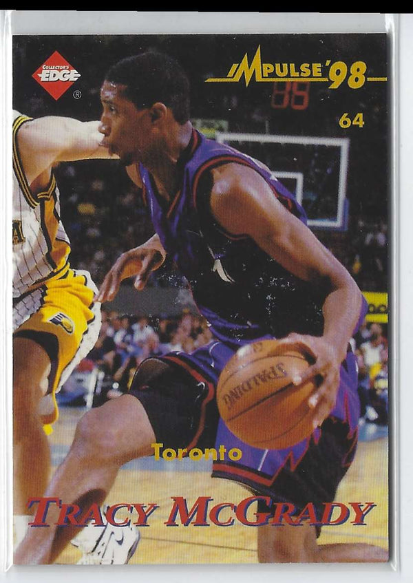1998 Collector's Edge Impulse Antawn Jamison/Tracy McGrady #54 Hot