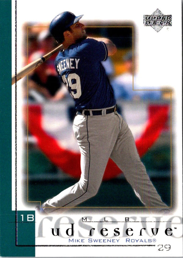 2001 UD Reserve Mike Sweeney #55