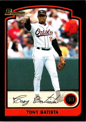 2003 Bowman Tony Batista #127
